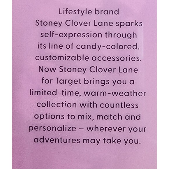 BOGO FREE SLEEPING EYE MASK STONEY CLOVER LANE PURPLE WITH HEARTS SLEEP MASK NEW - Picture 5 of 5